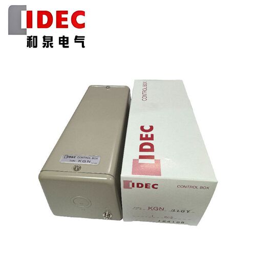 原装全新正品IDEC和泉按钮盒KGN310Y电气控制箱无钻孔KGN310Y