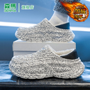 居家外穿防滑防水包跟棉鞋 森马棉拖鞋 保暖加绒加厚男士 新款 男冬季