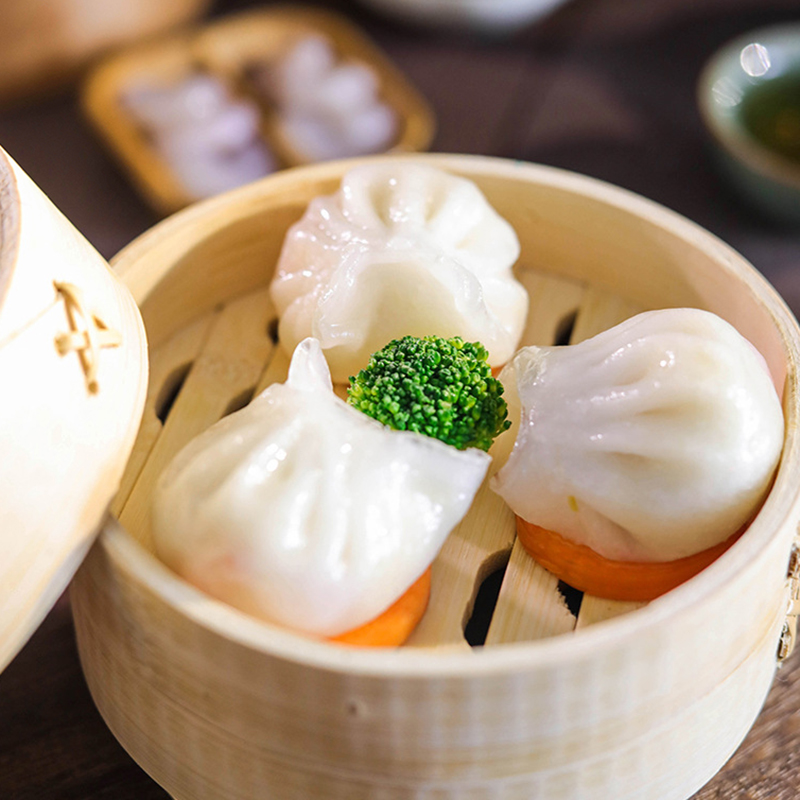 全福虾饺皇半成品速冻虾仁水晶虾饺广式早茶点心手工虾饺酒楼早点
