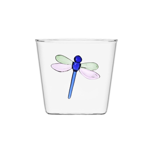 ICHENDORF 意大利进口手工可爱植物昆虫玻璃杯子女生高颜值水杯