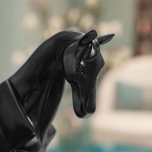 Statue Horse DecoraItion Living Offi 极速European Room Resin