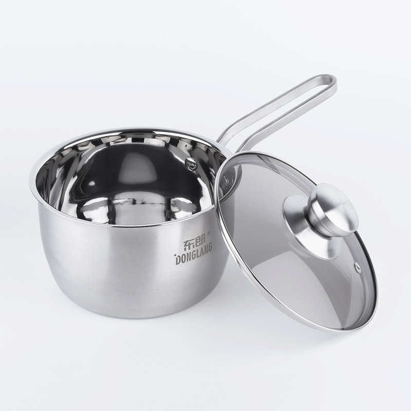 极速东郎b婴儿辅食小蒸锅不锈钢二层家用特厚实三层复合钢煮牛奶