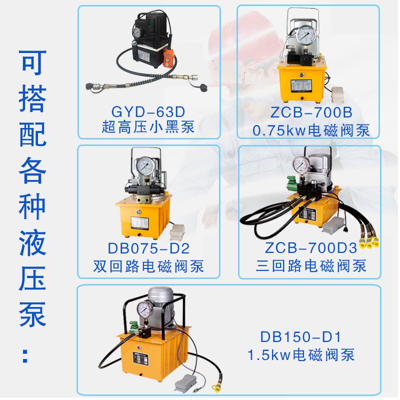 极速便携式液压角钢加o工机角铁切断切角切边3号6号倒圆弧角电动