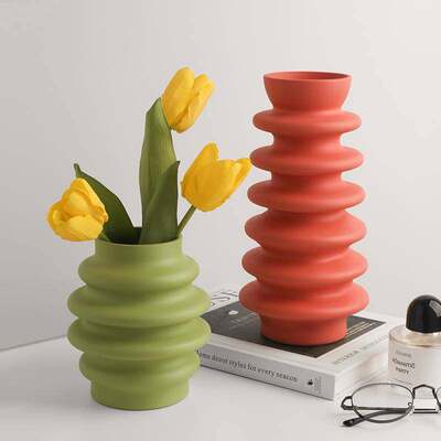 极速-Doughnut Aqua vase living room flower arrangemeXnt hous