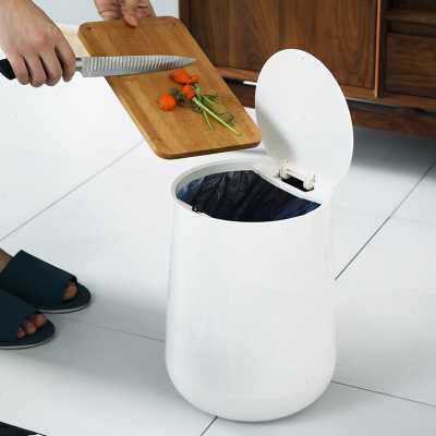 新品Trash Can Kitchen Bathroom RubbishI Bin Dustbin Bucket c
