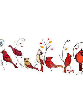 极速Wall eArt Bird Sculpture ing Cardinal Sculpture Ornament