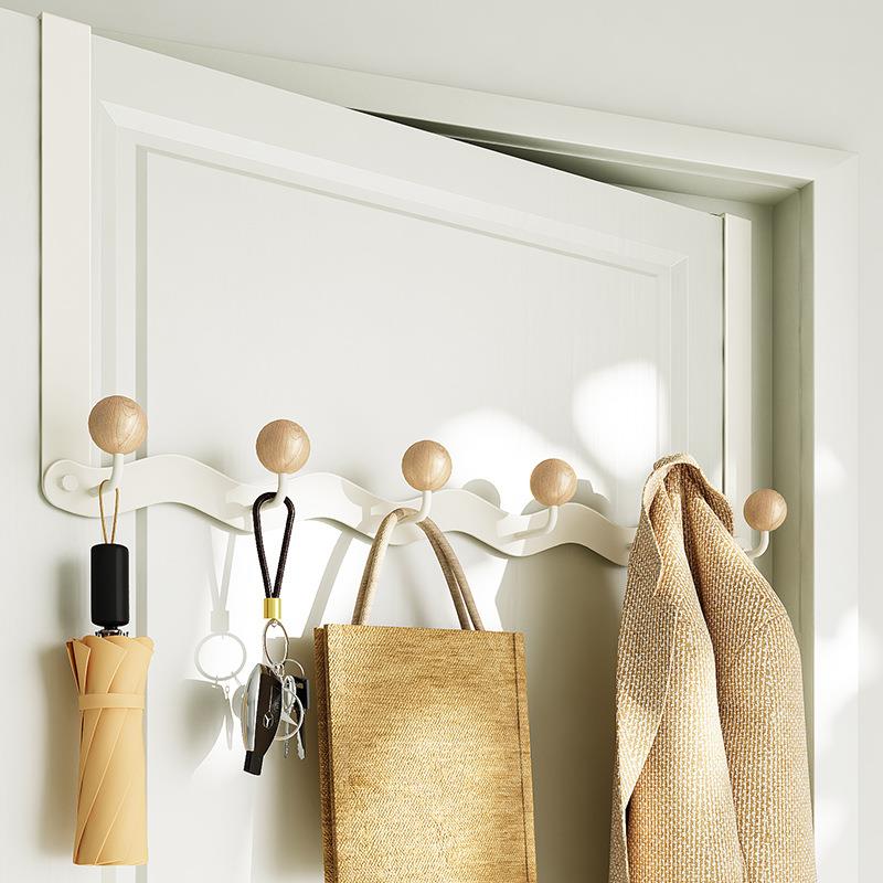 免打孔挂钩墙上挂衣架进门卧室整理收纳挂包架壁挂墙壁门后挂衣钩