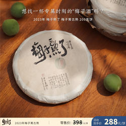 2023年 梅子熟了 临沧永德梅子箐古熟 茶叶进化论工艺200克饼
