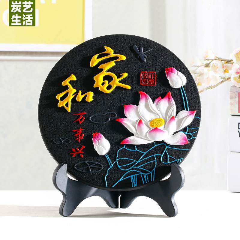 现货速发小摆件雕工艺品客厅玄关碳雕家居装饰品酒柜电视柜摆件家