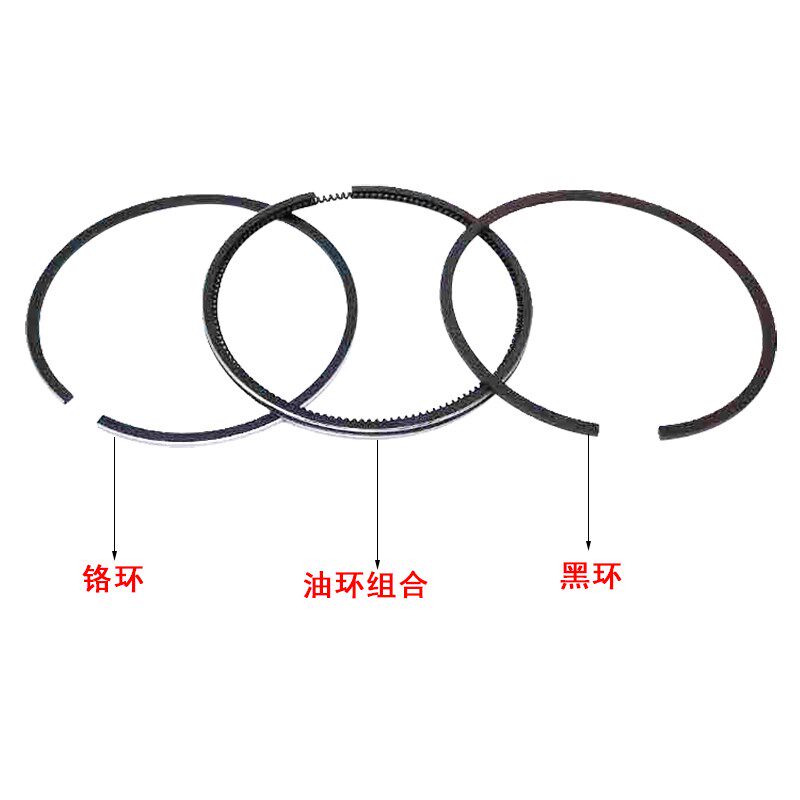 现货速发风冷柴油发活塞环柴油机微耕机配件170F17178F186FF12F