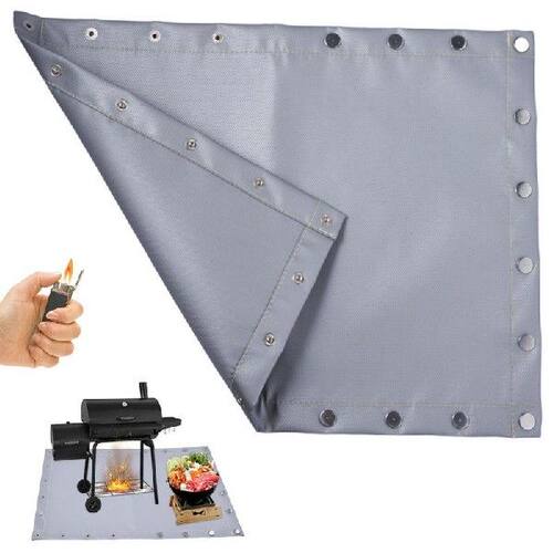 现货速发Fire Pit Mat Patio Fireproof Mat De Defeder Sque
