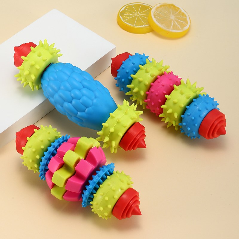 速发玩具中小型犬T磨闷耐咬洁齿P牙棒组合互动解R神器玩具