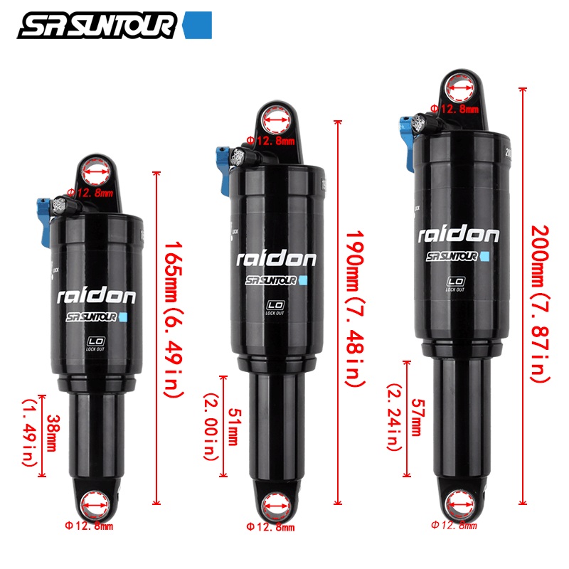 速发三拓减震器 X 软尾气压后胆后带备避震器自行车装锁C山地车后
