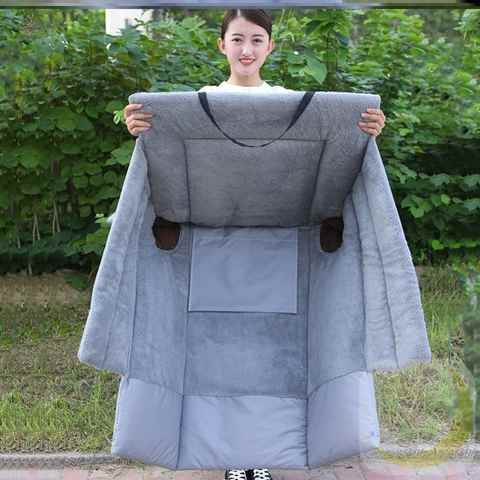 速发通车行新款骑款冬款双层盖寒冬冬季款大棉布电动用挡风挡雨被