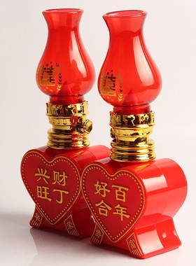 速发双喜 结婚喜庆入伙灯高档双喜入结灯火水灯房婚灯婚庆用品