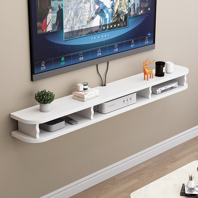 速发壁挂挂视柜电墙上悬空窄简易简约客厅卧室小户型超挂电视机柜