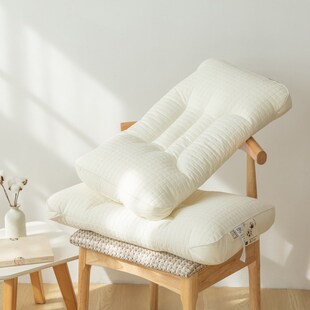 速发A类形棉护枕塌可水洗分区PE软管枕头不变纯不芯陷酒店用