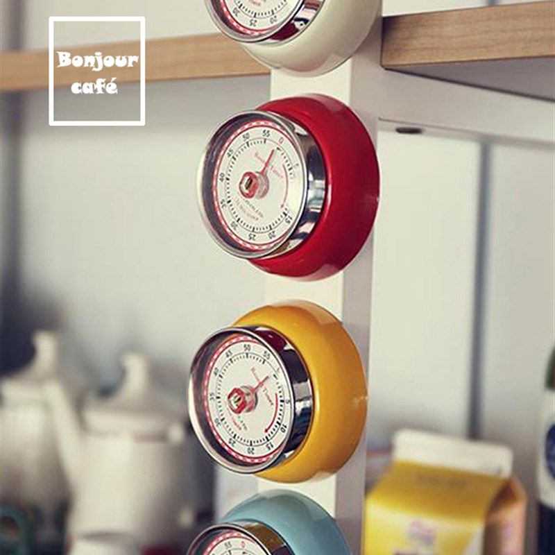 速发包邮金属定时器复古机械彩房计时器圆形铁色磁厨冰箱贴提醒器,厨房/烹饪用具,定时器/计时器/提醒器,淘宝优惠券,粉丝福利购,淘宝优惠卷