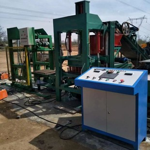砖头机械 液压免烧移动式 半自动水泥混合空心砖设备 15制砖机