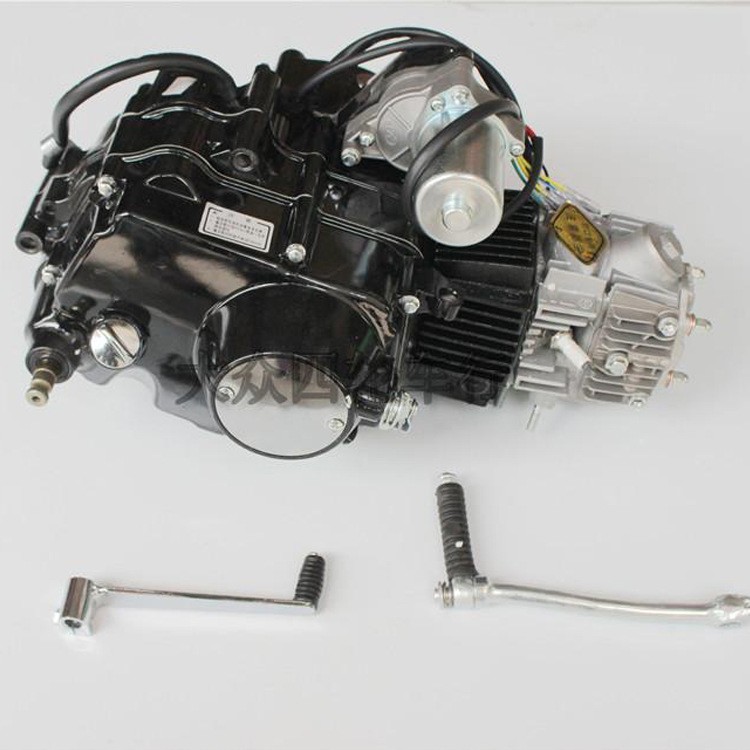DIY自制摩托车上置式发动机 越野车小猴子汽油机 改装配件弯梁车