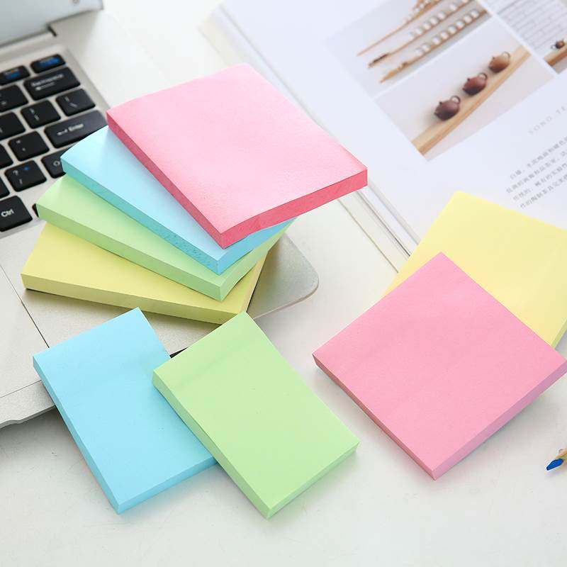 极速便利贴小条学生用q便利贴贴纸手写自粘标记n次贴可携式小本子
