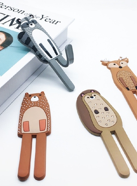 极速1PC Cuete Animals Magnetic Hooks Removable Decorative Fr
