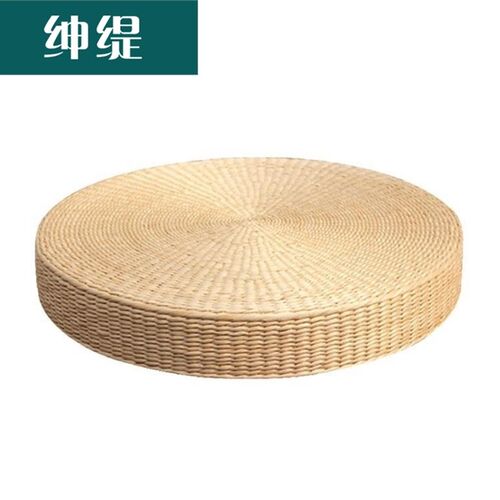 极速新品新普团坐垫蒲团坐b垫璞垫草编浦团O坐垫圆形蒲草编织普团