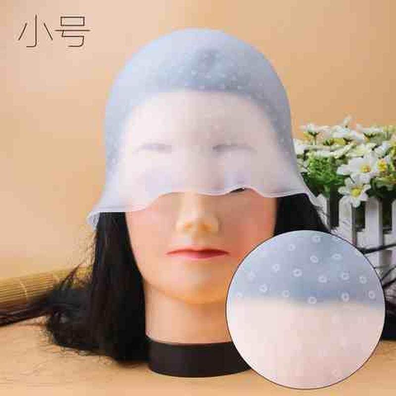 极速工具蓝色染头发头p发带钩针头套美发男士挑染帽美发店男女染