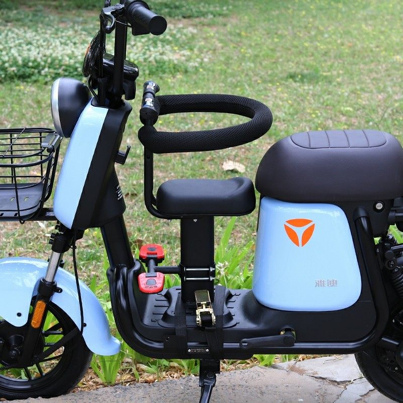 极速电动摩托车儿童座椅子t前置电动踏板车宝宝安全座椅儿童座椅