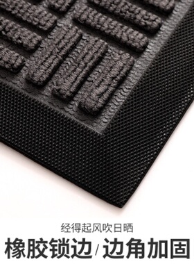 极速Rubber antiskid floor mat, door mat, dust-prToof floor m