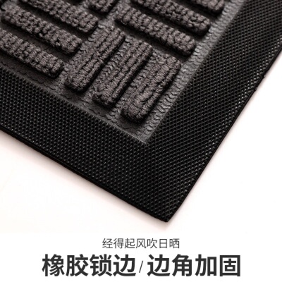 极速Rubber antiskid floor mat, door mat, dust-prToof floor m