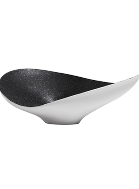 新品设计师款创意陶m瓷水果盘花盆器样板间客厅办公室桌面金属手