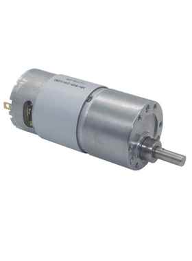 极速厂家bJGB37545直流减速电机马达智能小车12V24V微型小型齿轮