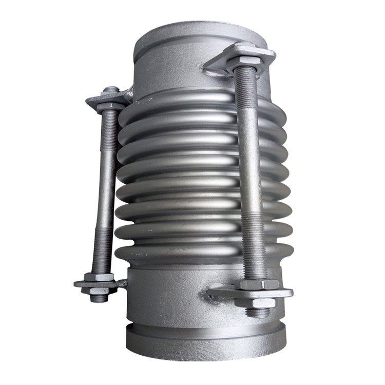 速发不锈钢波纹补偿器圆形金属膨胀节蒸汽管法兰式DN25 50 100伸