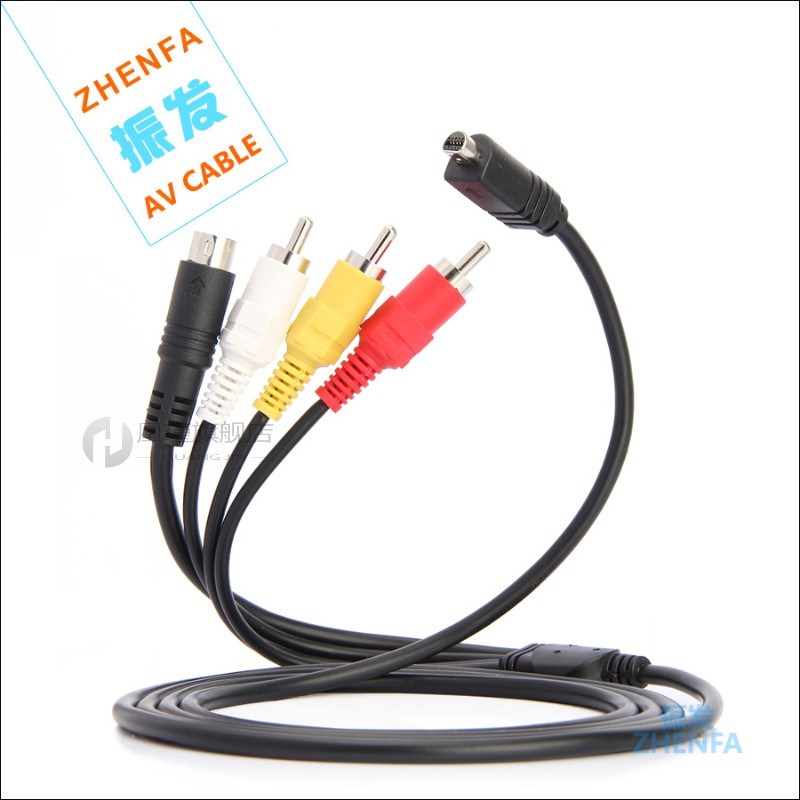 极速Zhenfa FOR SONY AV A/V video cable DCRM-IP1E DCR-HC51E D