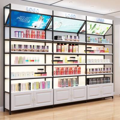 化妆品展a示架超市货架展示柜陈列柜置物架母婴店货架组合产品展
