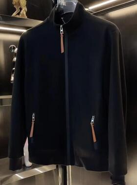 【刘总专属】黑色25秋冬新款高定男女同款休闲外套加绒073