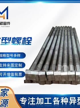生产T型头螺栓JB/ZQ4362T型头地脚螺栓高强度非标异型头螺栓