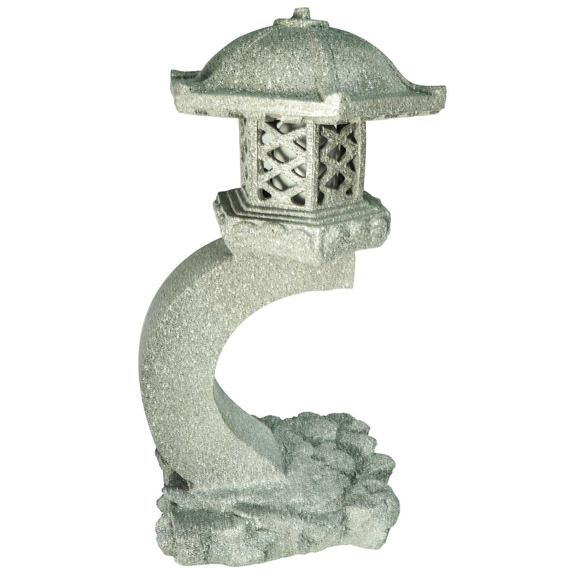 欧博OBT仿真灯饰音箱室外喇叭园林别墅照明灯草地防水古典音响