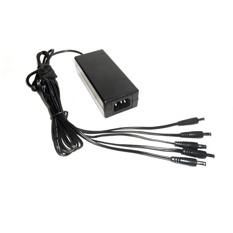 12V15A 24V7.5A 欧盟CE认证LED灯条一拖五多路输出电源适配器