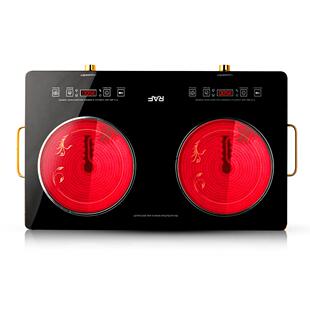 欧式双眼爆炒节能灶大功率双灶电陶炉家用多功能光波电磁炉3500W