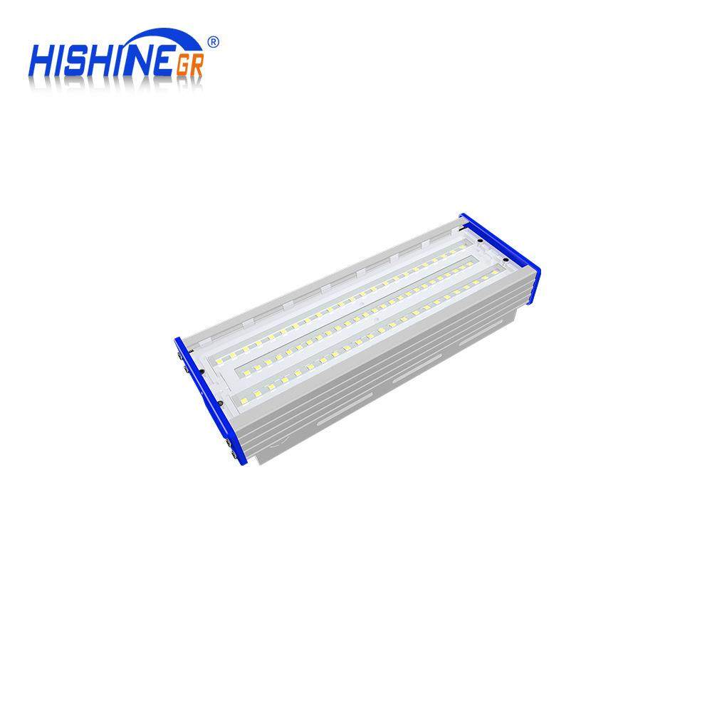 智能控制LED线性灯铝材照明天棚灯室内吸顶灯50w高湾灯仓库工矿灯