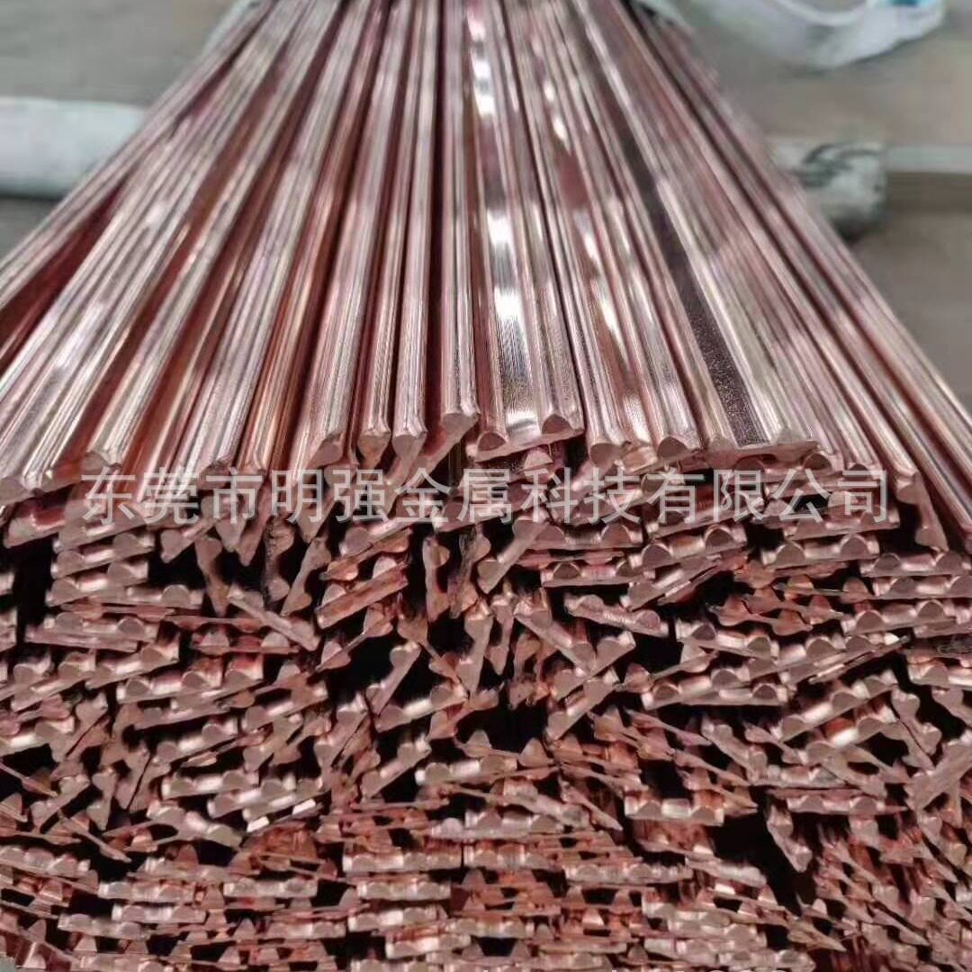 T2紫铜条0.5mm现货直发3*20mm5*40mm接地纯铜排镀锡紫铜厂家