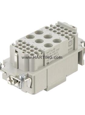 HARTING09380423101HanK6/36重载连接器母头6粗36细
