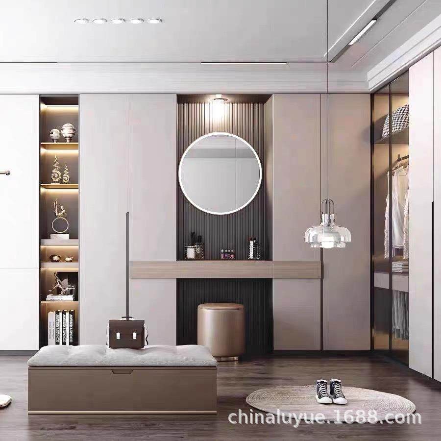 全屋定制环保卧室套房开放式衣帽间整体衣柜客厅套装厨房家具