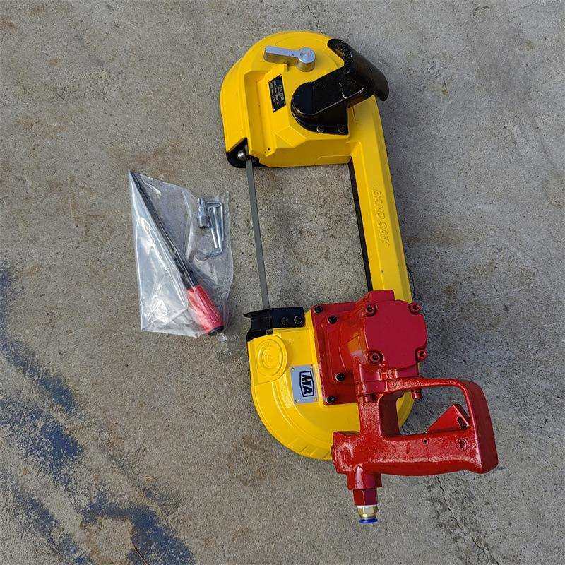 FDJ200矿用风动切割锯气动锯轨机气动带锯轨道切割机矿用切断机