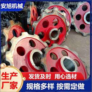 矿用圆环链轮水泥机械设备高强度链条型号多样现货六齿八齿链轮