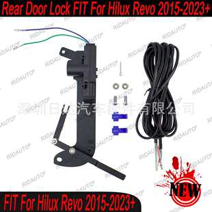 适用丰田HILUX2015+皮卡改装尾门遥控中控锁原车钥匙车门中控锁