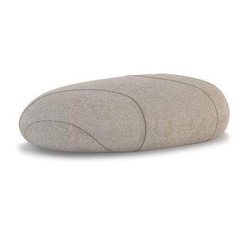 玻璃钢鹅卵石造型休闲座椅户外室内商场休息凳子创意时尚单人椅子