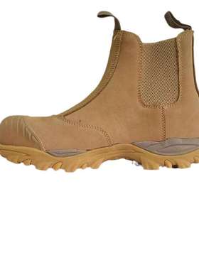 Australian chelsea steel toe working boots for mining worker